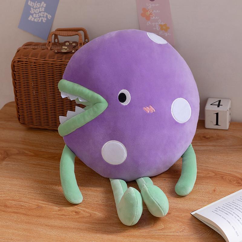 Lips Sausage Funny Flower Plush Pillow With Pp Cotton Filling For Room Living