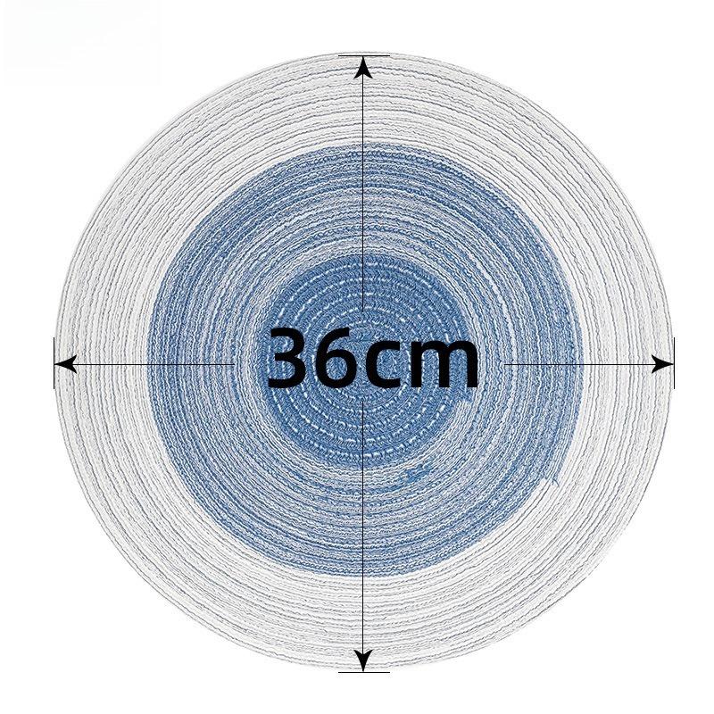 Round Woven Cat Scratcher Mat Wear‑resistant Claw Grinding Pad Dual‑use Sleeping Rest Cushion Mat for Indoor Cats