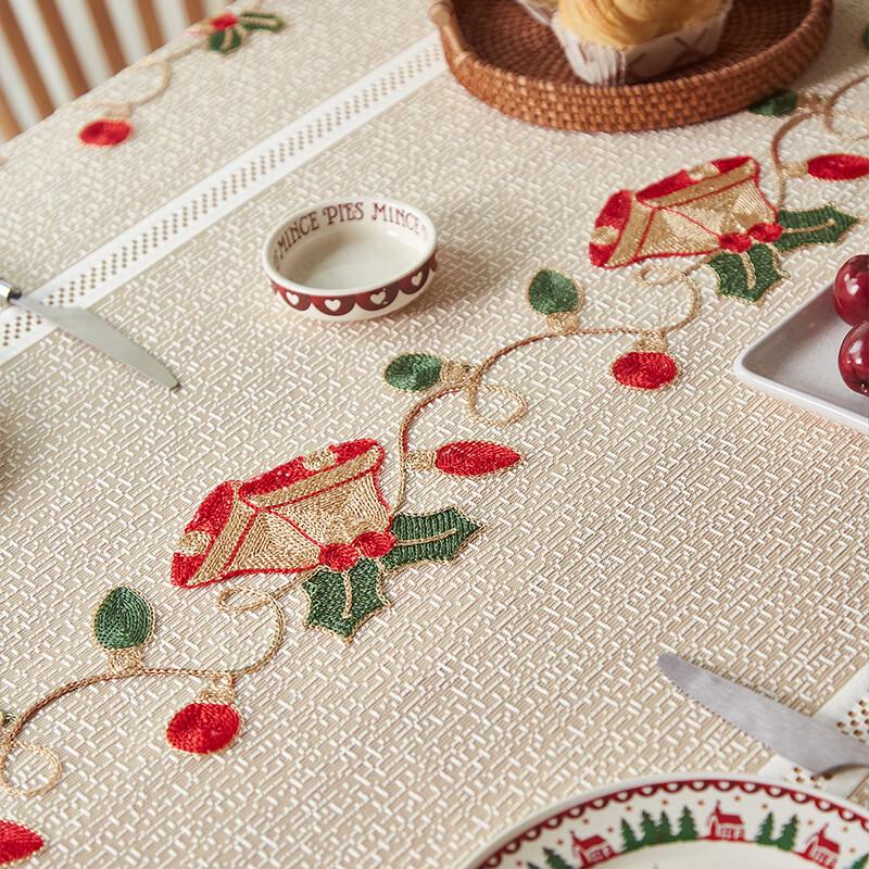 American Christmas Lace Tablecloth