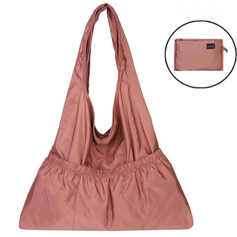 Lightweight Foldable Shopping Bag Large Capacity Eco-friendly Tote Bag Women Shoulder Bags Travel