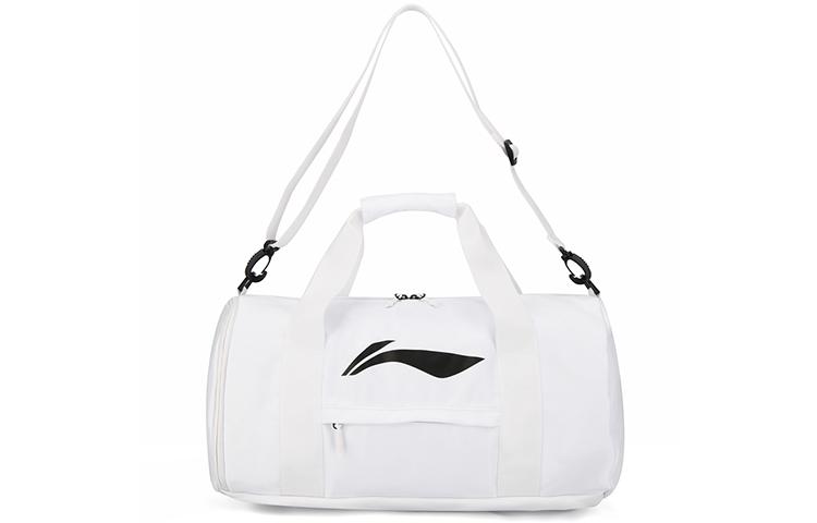 Li Ning Badminton Collection Badminton Polyester Training Bag Gym Bag Unisex White ABLS027-1