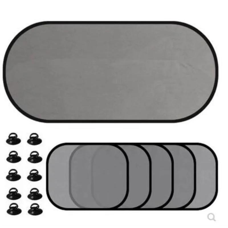 1/5PCS Car Window Sunshade Cover Sun UV Protection Auto Front Rear Black Window Curtain Side Glass Mesh Sunshades Accessories