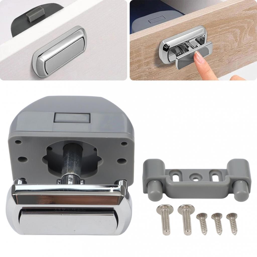Chrom-Mechanismus Schubladenschloss Ersatzschloss 20mm Ausschnittloch