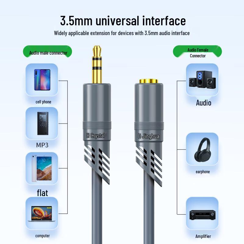 Jinghua 3.5mm Audio Extension Cable