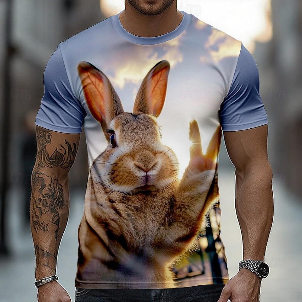 Summer Men s Casual Short-Sleeved T-Shirt XL