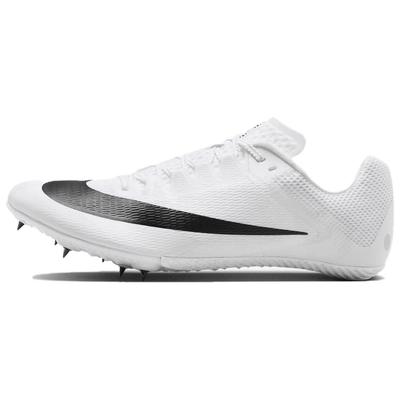 Zoom Rival Sprint White Metallic Silver Black Unisex Track Spikes FZ9663-100