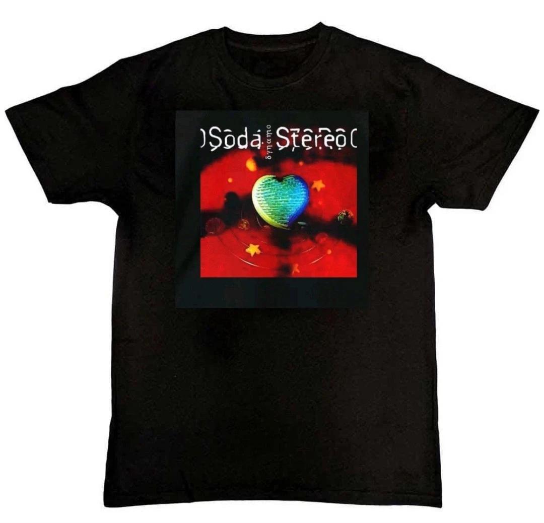 Soda Stereo Band Dynamo Graphic Print Unisex Mens T-Shirt S M L XL 2 3 4 XL S