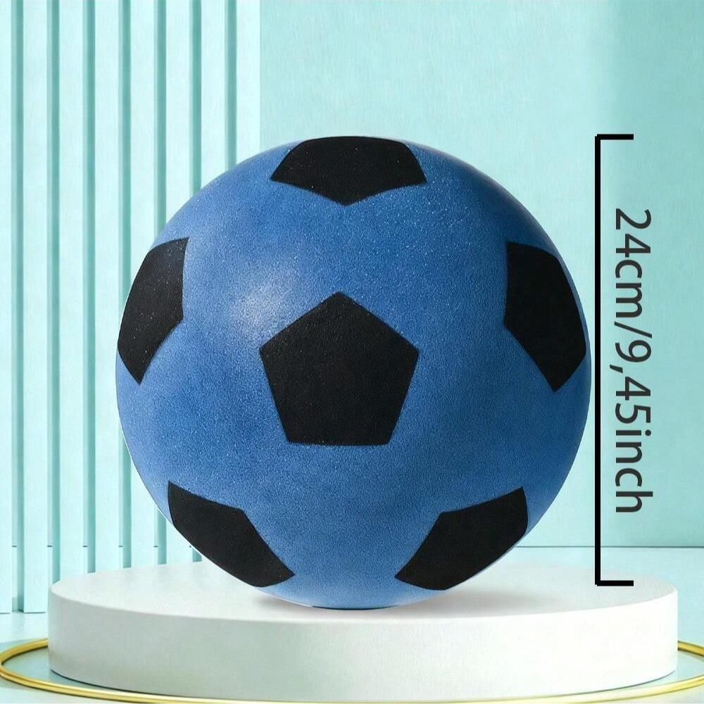 Pallone da Calcio in Schiuma Silenzioso Morbido Alta Rimbalzante Allenamento Silenzioso Indoor