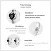 Avle Retro Heart Pattern S925 Sterling Silver Oxidized Earrings for Women