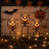 Pumpkin Candlestick Halloween Candle Holder with Stand High Stability Ghost Tealight Candle Bracket Party Decoration