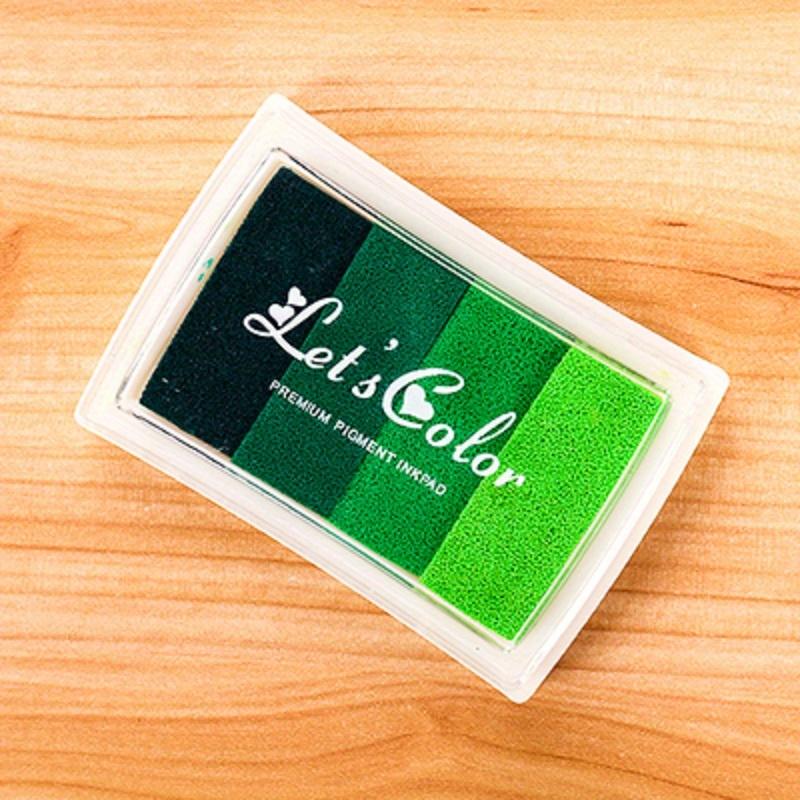 

1 штука сделай сам градиентная многофункциональная чернильная подушечка канцелярские товары школьные принадлежности милая градиентная цветная чернильная подушечка справочник сделай сам специальный 4-цветный градиент