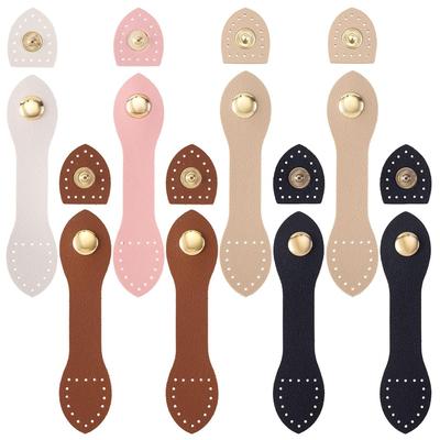 2PCS Leather Snap Buckles Snap Button Closure Sew On Leather Purse Closure Fasteners for Wallet Bags  Purse Making DIY Craft