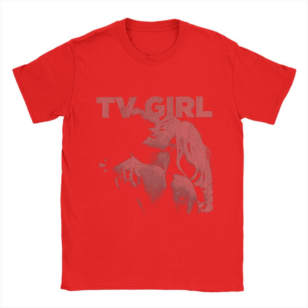TV Girl Lovers Rock Song T Shirt Summer  Fashion T-Shirts Men's Cotton Comfortable Plus Size 5XL Tees Short Sleeve Casual Tshirt