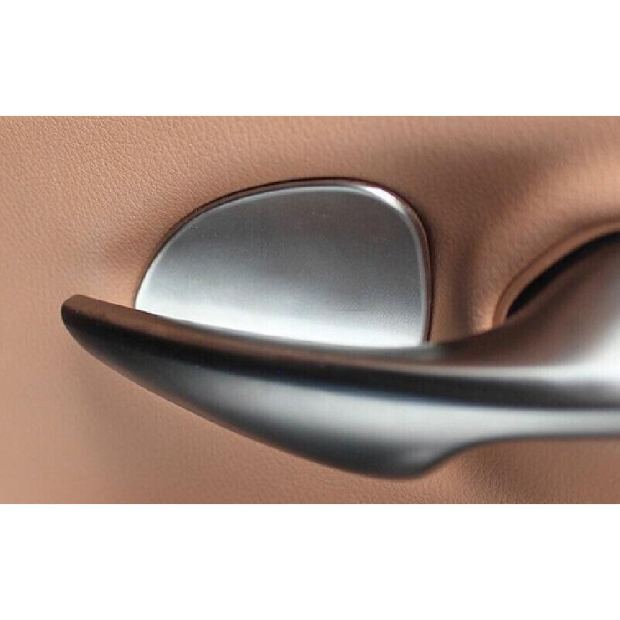 Interior Door Bowl Cover Trim 4* For Lexus ES250 300h 350 2019-2023 Silver Steel