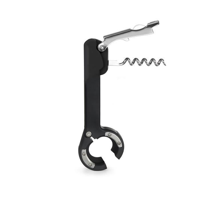 Tire-bouchon - IBILI - Double Appui - Noir - Métal et plastique - Design contemporain