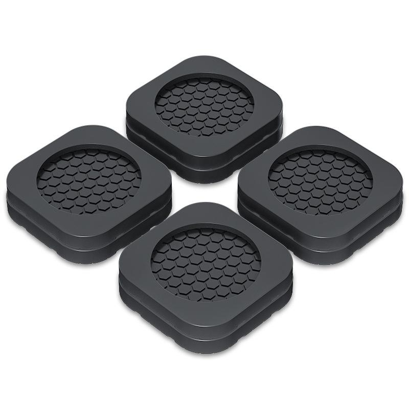 4pcs Anti Vibration Feet Pad Rubber Mat Anti Slip Silent Dampers Stand Universal Washing Machine Refrigerator Furniture Foot Pad
