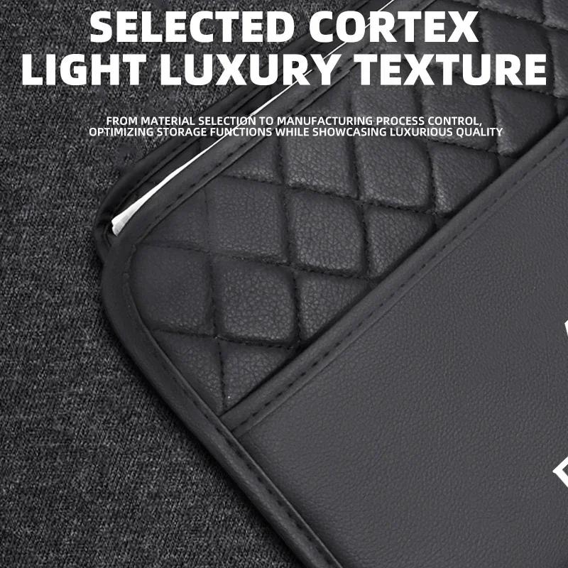 2026 Hot For Renault Interior Stickers Car Organizer Multi-functional Car Seat Storage Bag Waterproof Hanging Car Seat Organizer