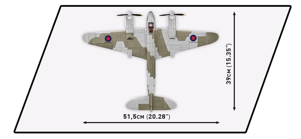 Historical Collection de Havilland Mosquito scale 'Cobi #5735 (British Army) 1/32