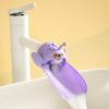 Cartoon Bee Faucet Extension Adjustable Angle Splash-proof Water Tap Extender Easy Install PP Kid's Hand Wash Helper Kitchen Use