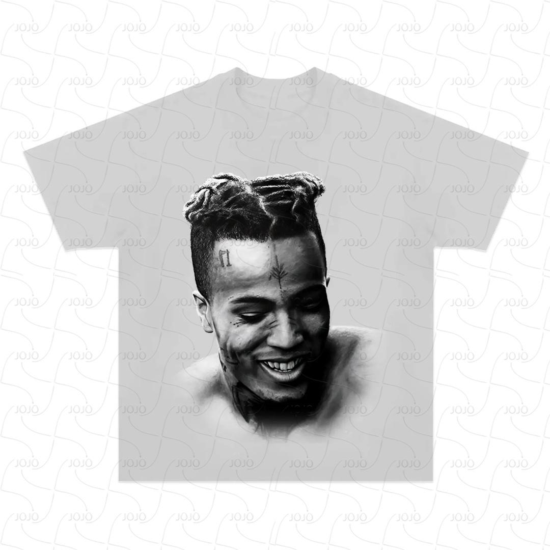 

Rapper Xxxtentacion Retro Graphic T Shirt Men s Hip Hop Clothing T-Shirts Y2k Unisex Fashion Oversized Commemorative Top 4XL
