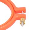 Plastic Cross Stitch Hoop Colorful Adjustable Hoop Ring Durable Plastic Hoop  For Sewing