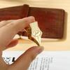 2Pcs Antique Note Paper Clip Journaling Page Clip For Book Notebook Journal Planner Documents Receipt Organization
