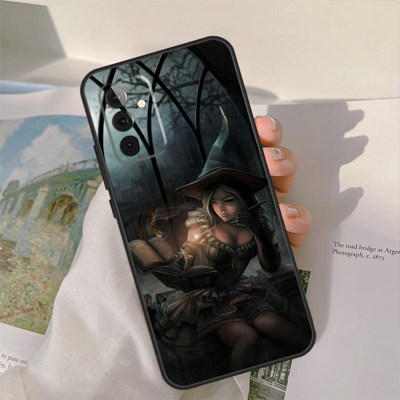Mysterious Witch For Samsung Galaxy A52 A32 A22 A12 A51 A71 A73 A53 A33 A23 A13 A14 A24 A34 A54 Phone Case