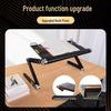 Adjustable Aluminum Laptop Desk - Folding Bed Tray Table