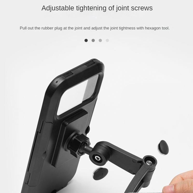 Battery Car Mobile Phone Bracket Rain Water-Proof Bag Take-out Bicycle Electric Motorcycle Tourist Cycling Navigation Universal