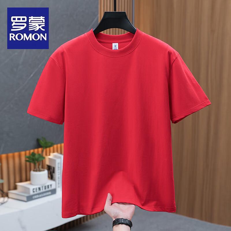 ROMON Men's Summer Loose Fit Short Sleeve T-Shirt
