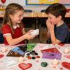 Valentine's Day Greeting Card Sets 28 Pieces Classroom School Party Favor Kids Valentine Cards for School Exchange for Birthday