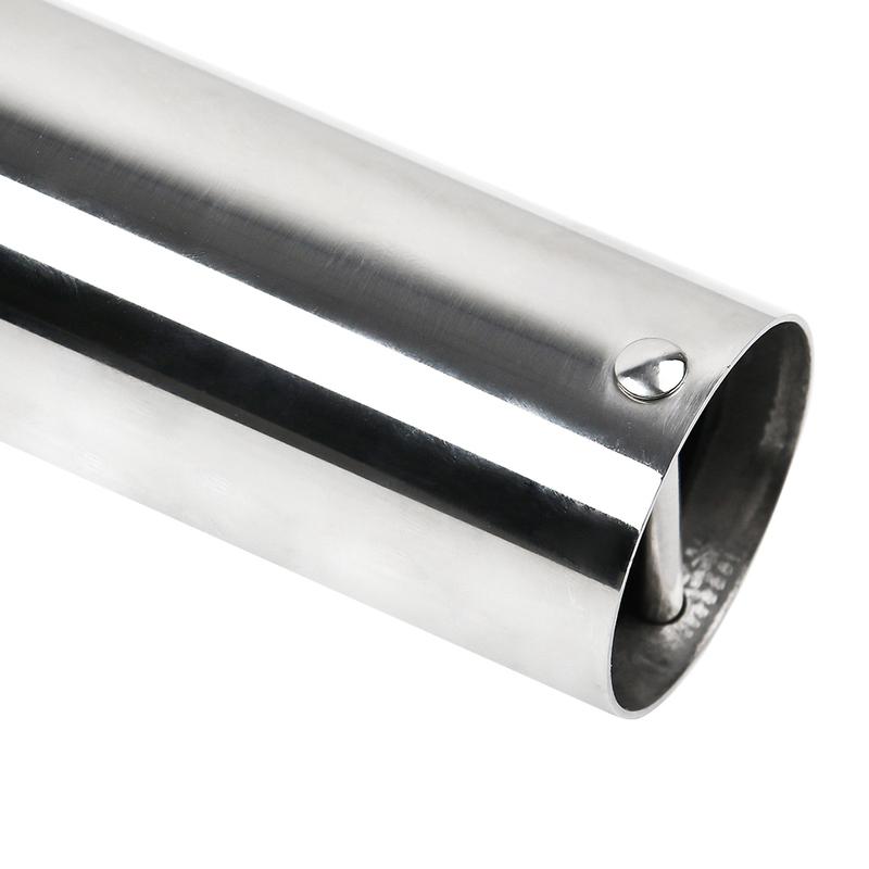 Marine Heavy Duty Stainless Steel Boat Cast Fishing Rod Holder Oval 15°/30°/90° with PVC Inner Boat Hardware