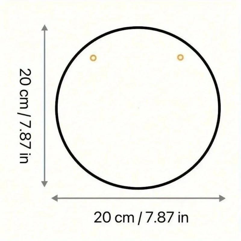 1 Pc 2D Creative Wooden Halloween Three Cute Ghost Broom Spoof Pumpkins 7.9Inch/20cm Round Hanging Sign Wall Door Decor Wall Art