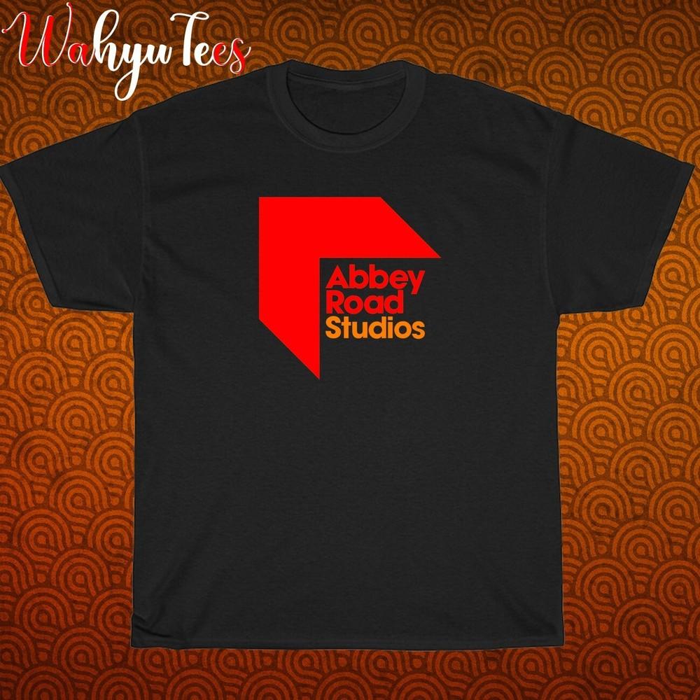 

Новый! Студия Abbey Road Мужская Черная Темно-синяя Белая Размер S-5XL Унисекс Футболка с Логотипом S