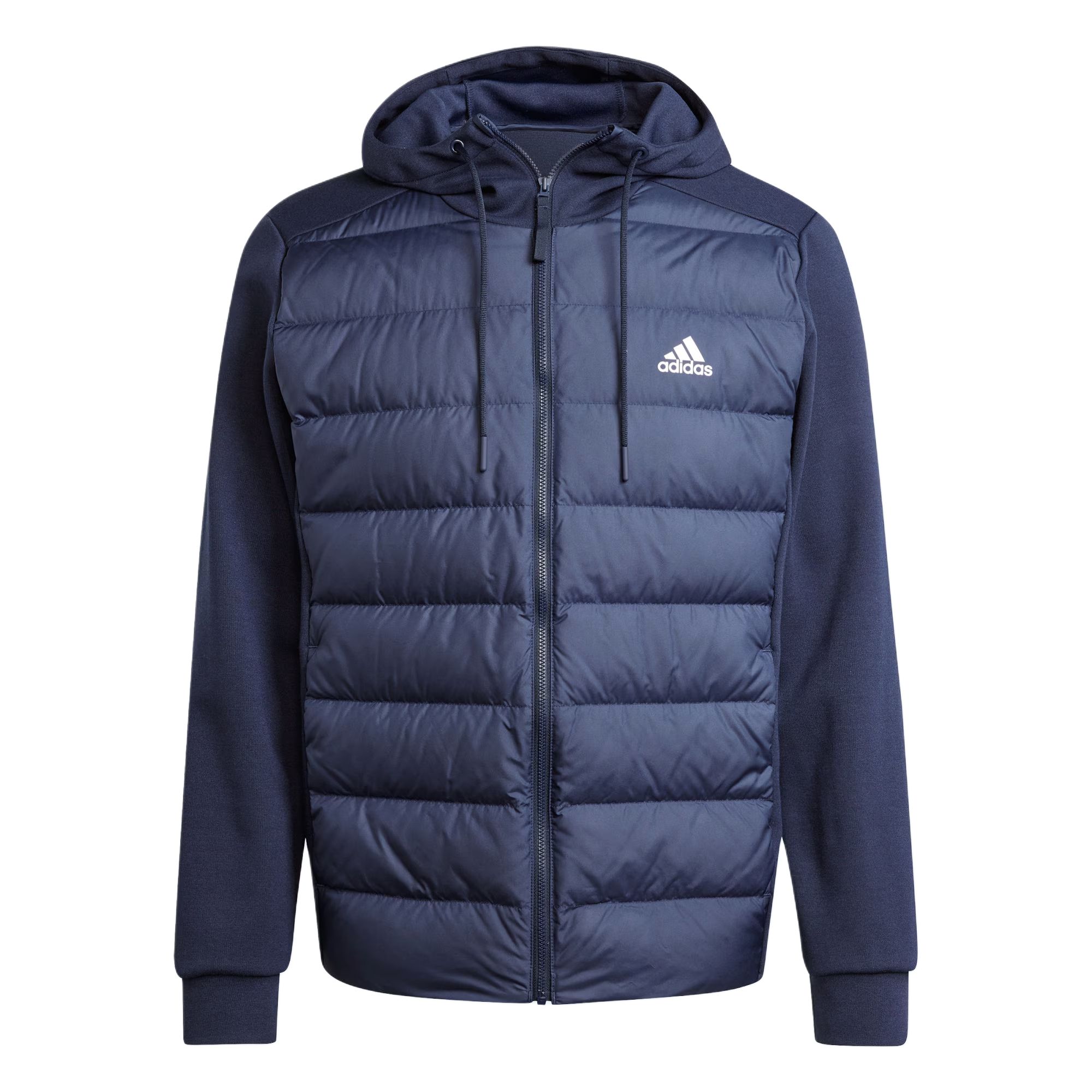 Adidas ESSENTIALS HYBRID DOWN JACKET Down Jacket Men s Legend Ink JM3256- XS