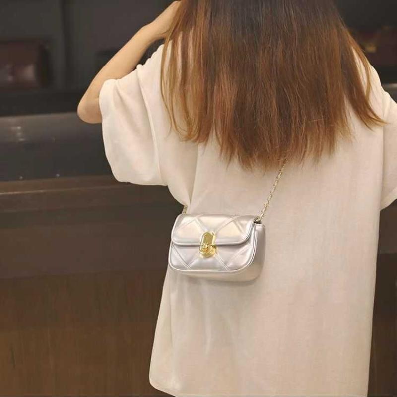 Trend Luxury Mini Crossbody Bags for Women Female New In Chain Flap Shoulder Bags Fashion Rhomboid Lattice Handbags Purses