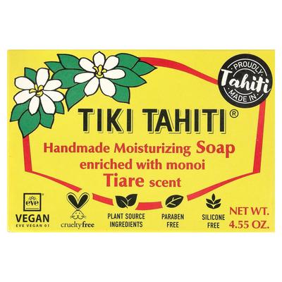 Handgemachte Feuchtigkeitsspendende Stückseife, Tiare, 130G(4.55Oz)