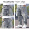 JEEP Men's Retro Washed Straight-Leg Denim Jeans