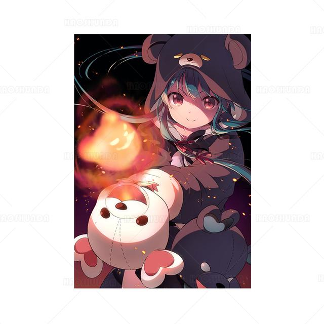 Canvas Painting Anime Posters Kuma Kuma Kuma Bear Yuna Fina Retro Poster Wall Decor Wall Art Picture Room Decor Home Decor