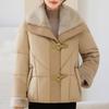 Fashion Winter Woman Parkas Loose Thick Warm Faux Fur Jackets Women's Coats