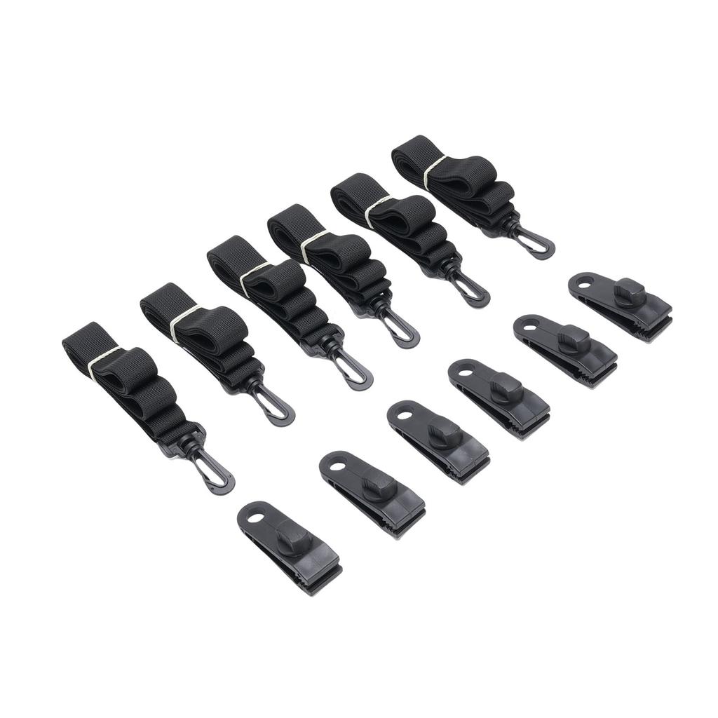 Pool Solar Cover Reel Attachment Kit Inground Swimming Pool Solar Cover Straps Clamps Solar Blanket Straps Kit With 6