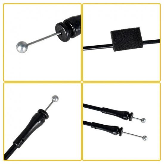 New Rear Right Side Cargo Door Fit Latch Cable&Rod 1992-2014 Ford E150 E250 E350