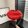 Funny Creative Lip Bag Women's Bag 2025 New European and American Fashion Gradual Change Color Personality Shoulder Acrylic Dinner Bag