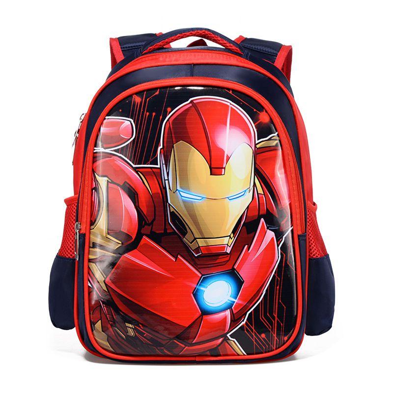 Marvel Avengers Kids Backpack Set With Iron Man Captain America Spider-man Perfect For Any Adventure!