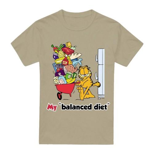 Garfield Mens Balanced Diet T-Shirt