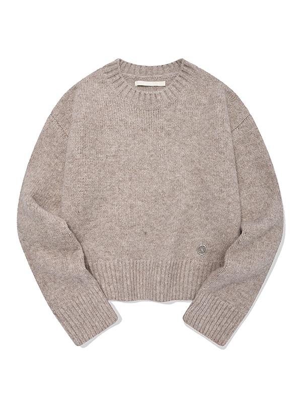 KIRSH Collection Round Neck Knit [Oatmeal]
