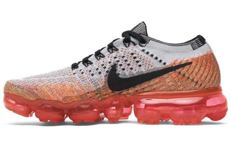 Nike Air VaporMax Wolf Grey Bright Crimson Women s 849557-026 37.5