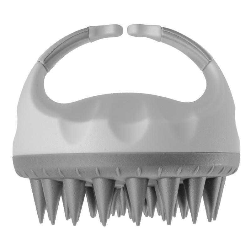 Scalp Scrubber Shampoo Brush Massager Clean Scalp Comb with Handle Hair Washing Brush Scalp Exfoliator Brush Head Scrubber Tools