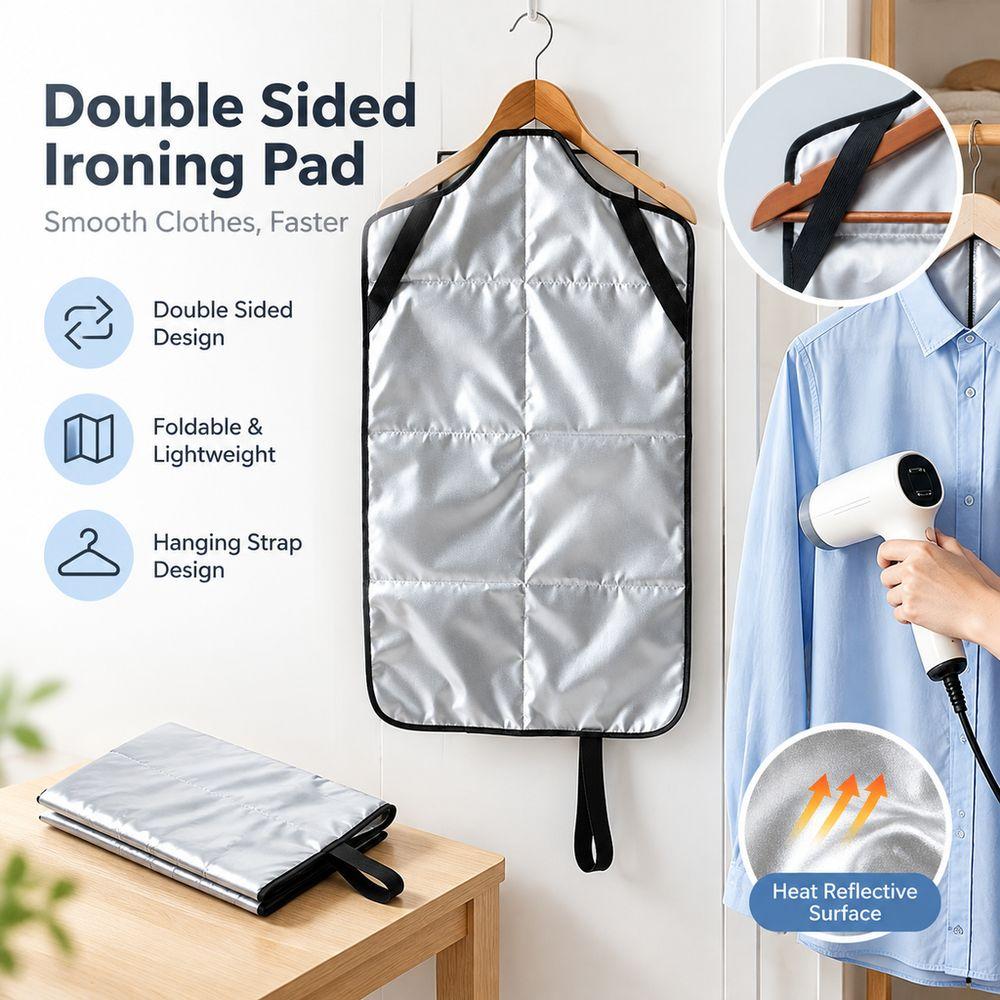 Hanging Ironing Board Cover Double Sided Ironing Mat New Clothes Wrinkle Remover Household