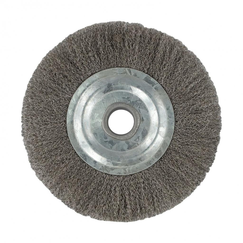 Bench Grinder Abrasive Wire Wheel Brush 5 Inch Stainless Steel with 16mm Hole